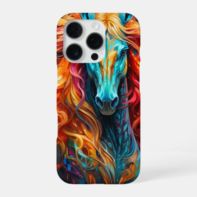 Artsy Horse Phone Case (Back)