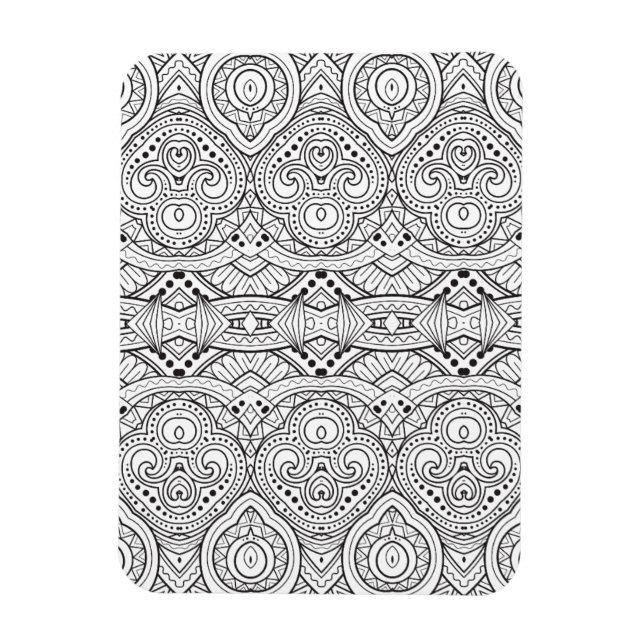 Artsy Inspired Design Magnet (Vertical)
