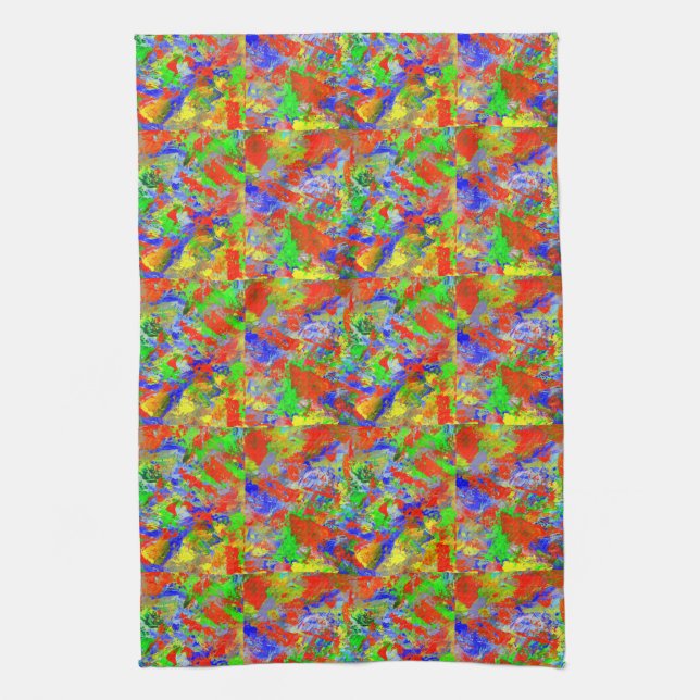 Artsy Kitchen towel (Vertical)