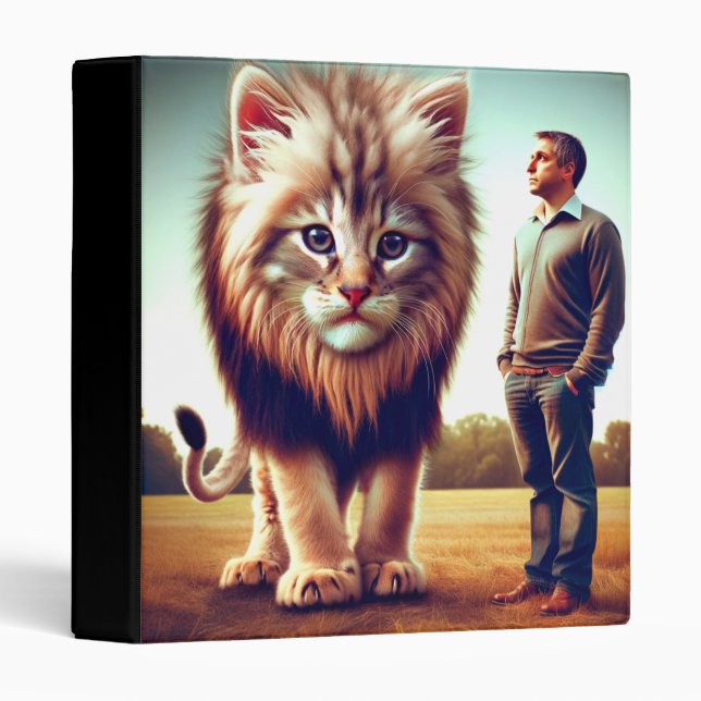 Artsy Kitten Binder (Front/Spine)
