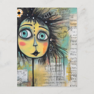 Artsy Ladies 12 Postcard