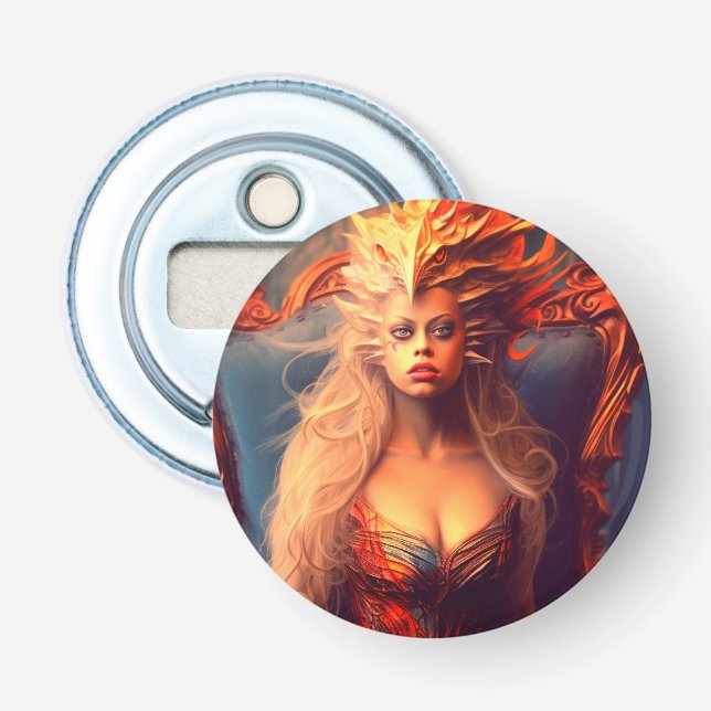 Artsy Lady Bottle Opener (Front)