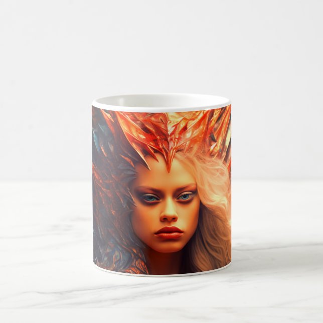 Artsy Lady Coffee Mug (Center)