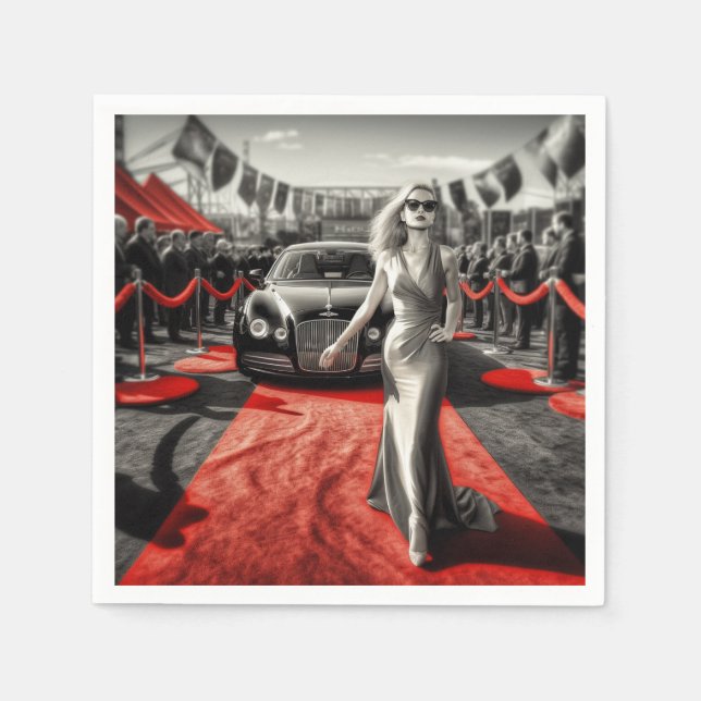 Artsy Lady Napkin (Front)