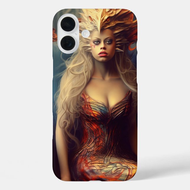 Artsy Lady Phone Case (Back)