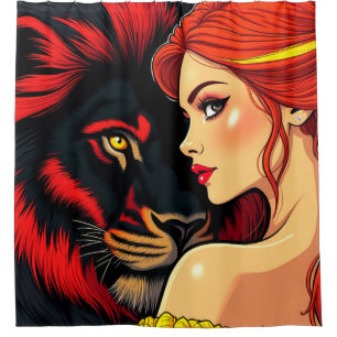 Artsy Lion and Lady