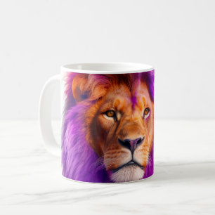 Artsy Lion Coffee Mug