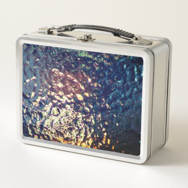 Artsy Metal Lunch Box (Front)