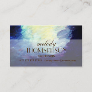 Artsy original Abstract   Business Cards