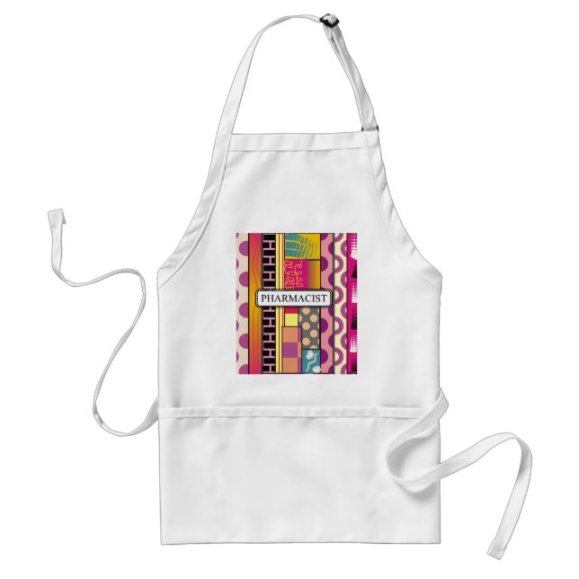 Artsy Pharmacist Gifts Standard Apron (Front)