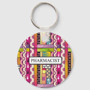 Artsy Pharmacist  Keychain