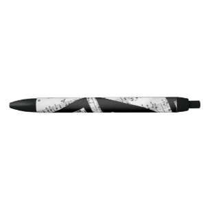 Artsy Sheet Music Black Ink Pen