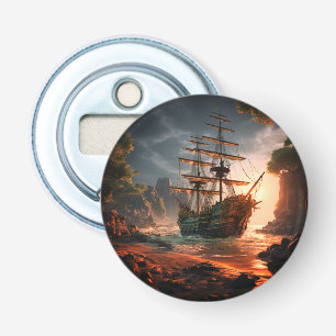 Artsy Ship Bottle Opener