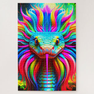 Artsy Snake Jigsaw Puzzle