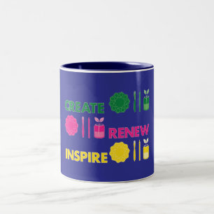 Artsy Spring Knolling Mug