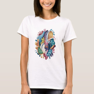 artsy sticker T-Shirt
