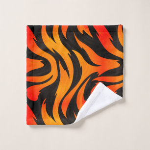Artsy Striped Design Wash Cloth