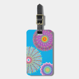 Artsy Sun-Drenched Flower Luggage Tag
