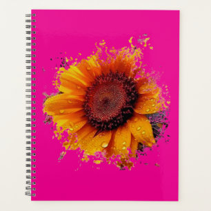 Artsy Sunflower Planner
