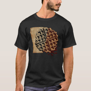 Artsy Waffle Food Hobby Chef Gourmet T-Shirt