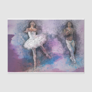 Artwork Ballet Dance 22 Decoupage Tissue Paper