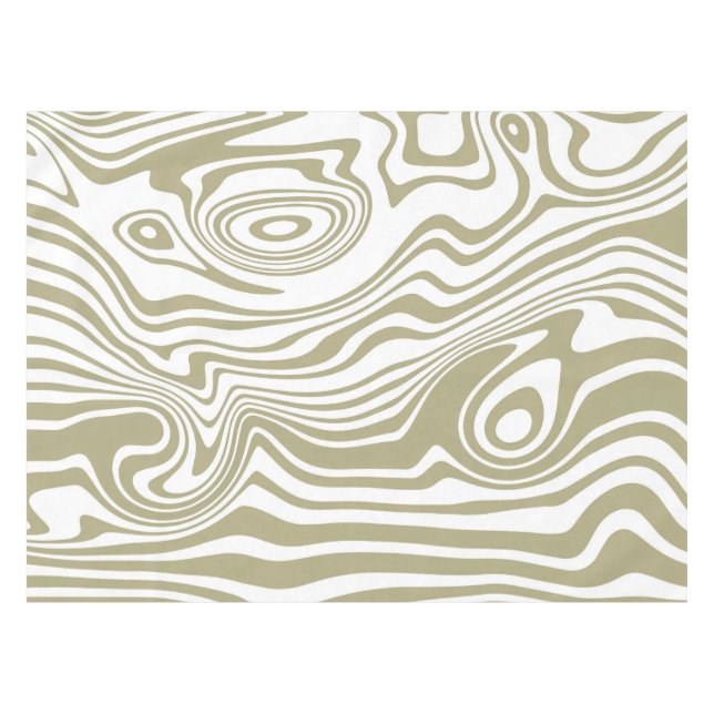 Artwork de marbre Abstrait | Nappe (Devant (Horizontal))
