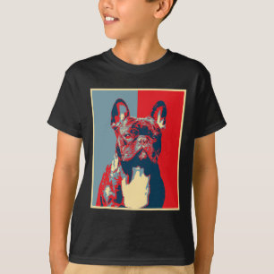 Artwork Frenchie - Vintage Silhouette French Bulld T-Shirt