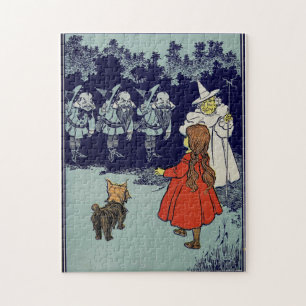 Artwork from the Wonderful Wizard of Oz Jigsaw Puzzle