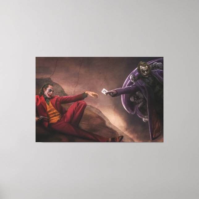 Artwork Joker Premium Wrapped Canvas (Gloss) (Front)