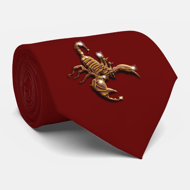 Artwork of Scorpion for Scorpios Tie (Rolled)