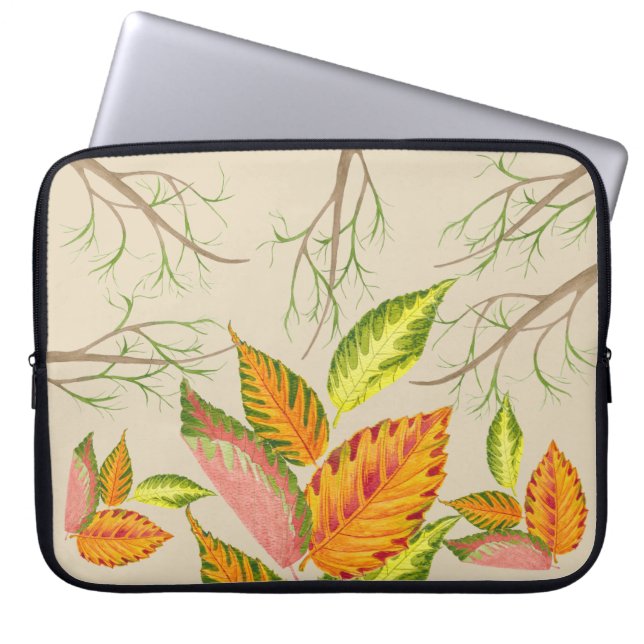 Arty Autumn on a Laptop Sleeve (Front)