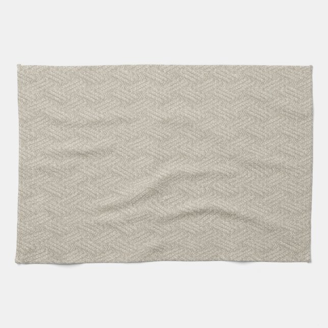 Arty Knit Design Serviette de cuisine (Horizontal)