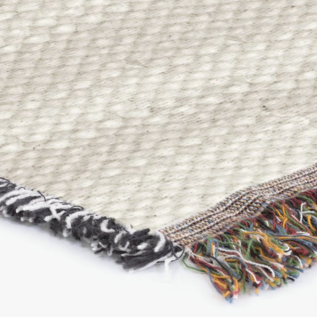 Arty Knit Print Blanket (Corner)