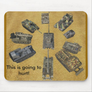 arty party mouse pad
