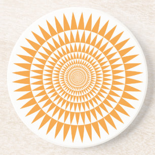 Arty Sun Coaster