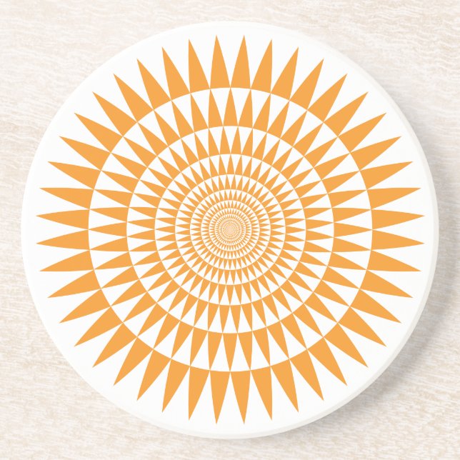 Arty Sun Coaster (Front)