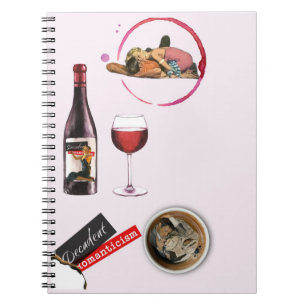 Arty Valentine Gift Collection- Decadent Noir Notebook