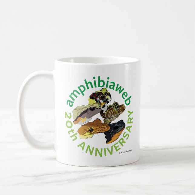 #ArtYourAmphibian2020 - E. Anne Chambers Coffee Mug (Left)