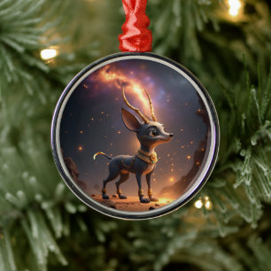 Aru-Neb – Little Guardian of the Moon. Metal Ornament