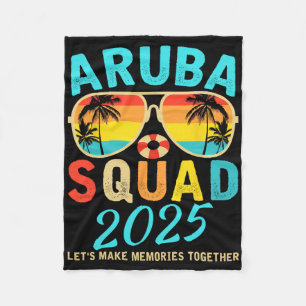 Aru Squad 2025 Vacation Friends Family Matching Gr Fleece Blanket