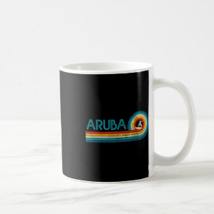 Aru Surf Vintage Beach Surfer Surfing Gift Coffee Mug