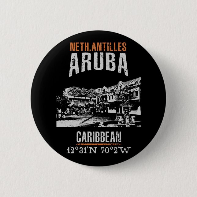 Aruba 2 Inch Round Button (Front)