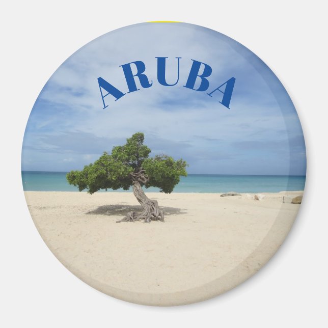 Aruba Beach Magnet (Devant)