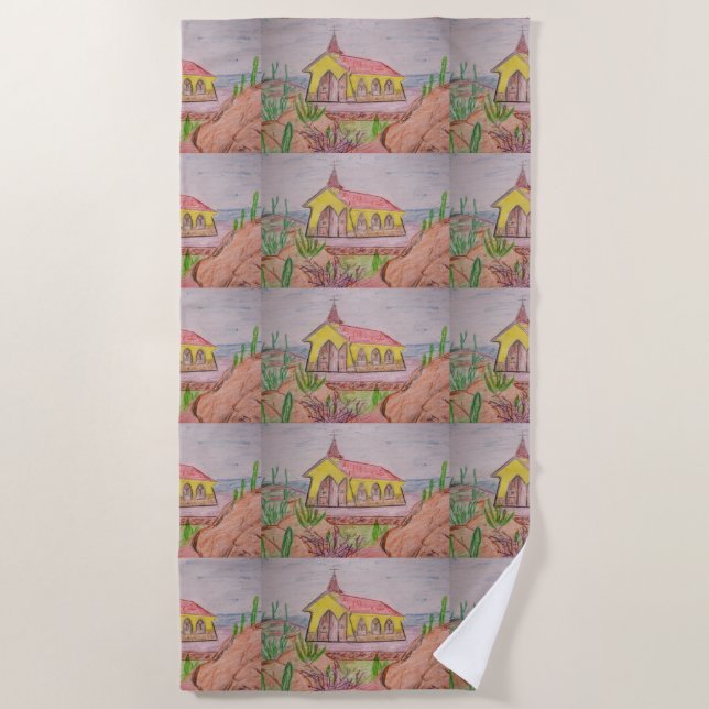 Aruba Beach Towel (Front)