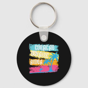 Aruba Bonaire Curacao Vacation Caribbean Islands S Keychain