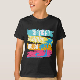 Aruba Bonaire Curacao Vacation Caribbean Islands S T-Shirt