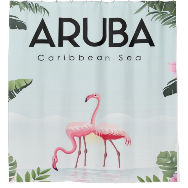 Aruba Caribbean Sea Flamingo | Funny Flamingo (Front)