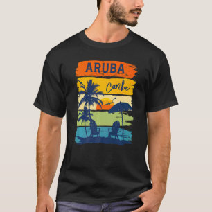 Aruba Caribe 2022 Vacation Couples Family Group  T-Shirt