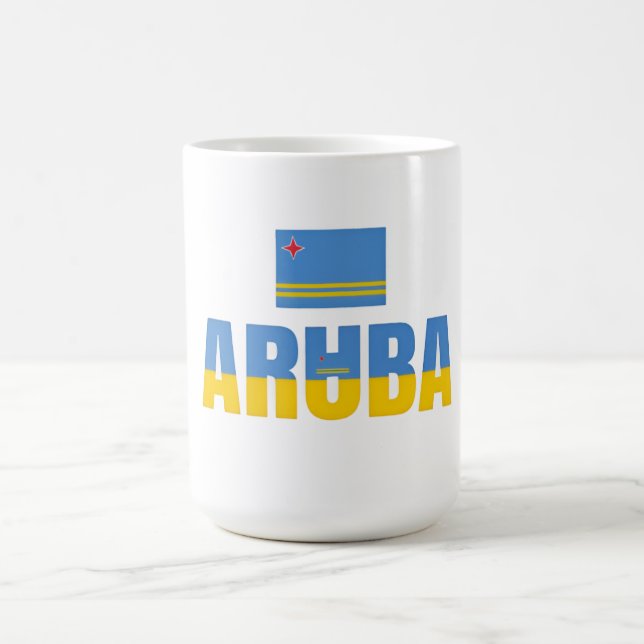 Aruba  Clear Bag | Caribbean | Stadium Ready Coffee Mug (Center)