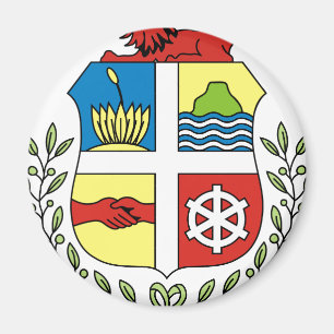 Aruba Coat Of Arms Magnet